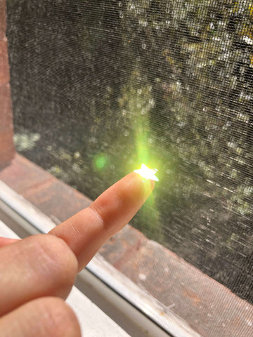 Shiny star pimple patch