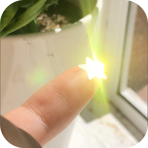 Holographic Shiny Star Pimple Patch